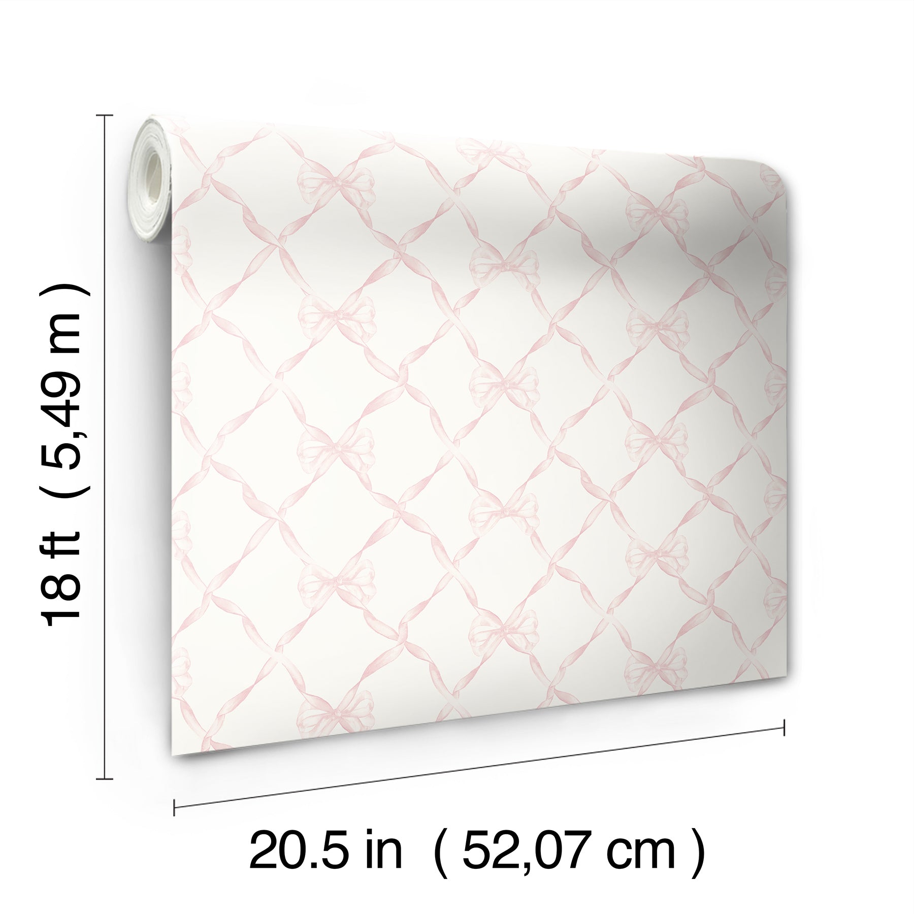 Baby Bow P&S Wallpaper - dimensions