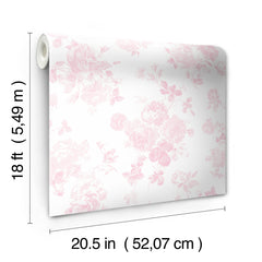 Everblooming Rosettes P&S Wallpaper - dimensions