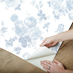 Everblooming Rosettes P&S Wallpaper - how to peel