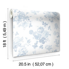 Everblooming Rosettes P&S Wallpaper - dimensions