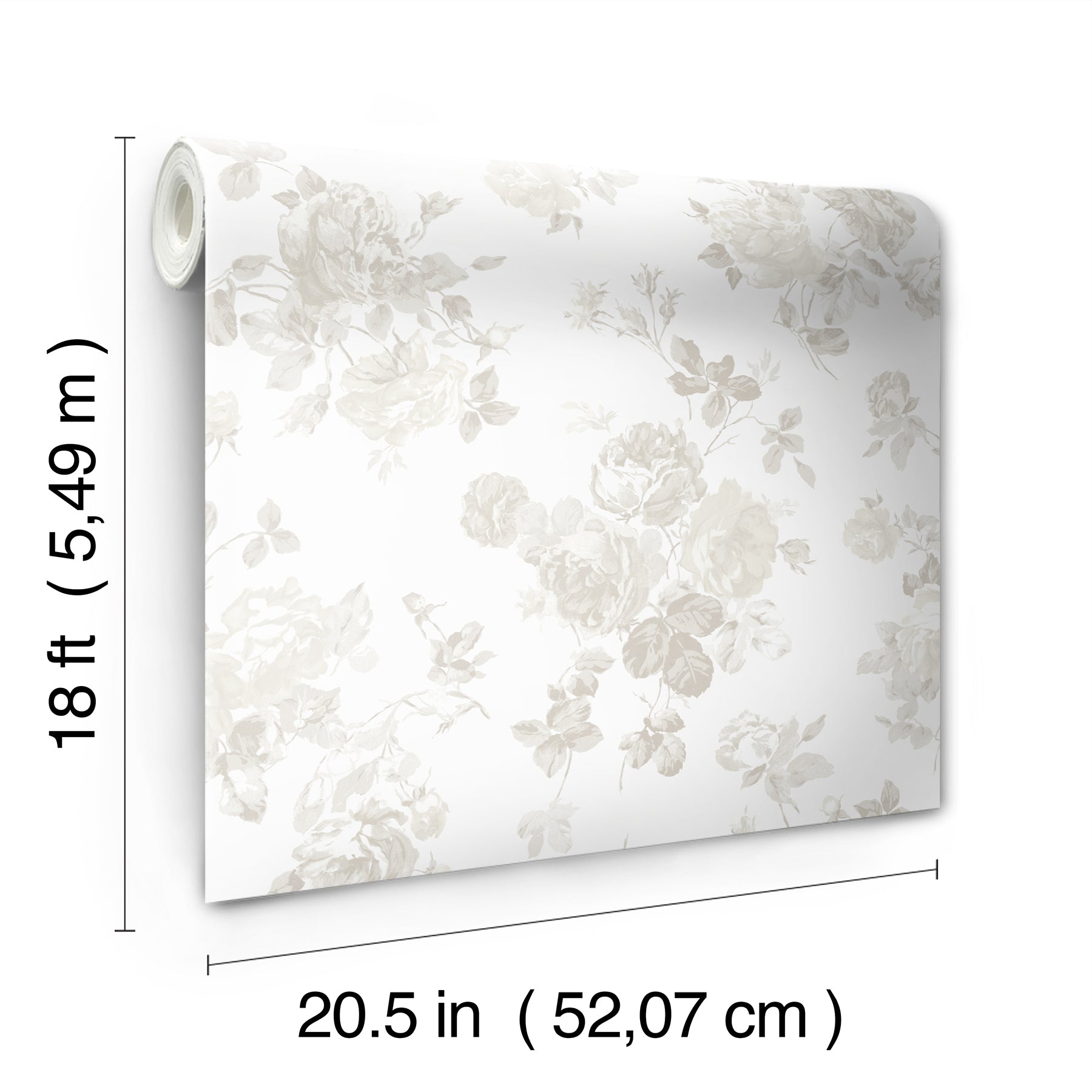 Everblooming Rosettes P&S Wallpaper - dimensions