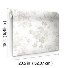 Everblooming Rosettes P&S Wallpaper - dimensions