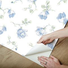 Ribbon Rosa P&S Wallpaper - how to peel