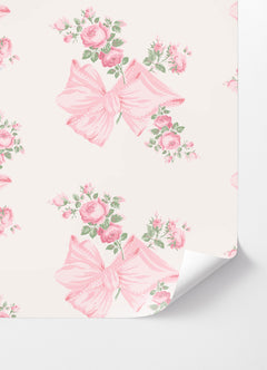 Rosa Beaux P&S Wallpaper - how to peel