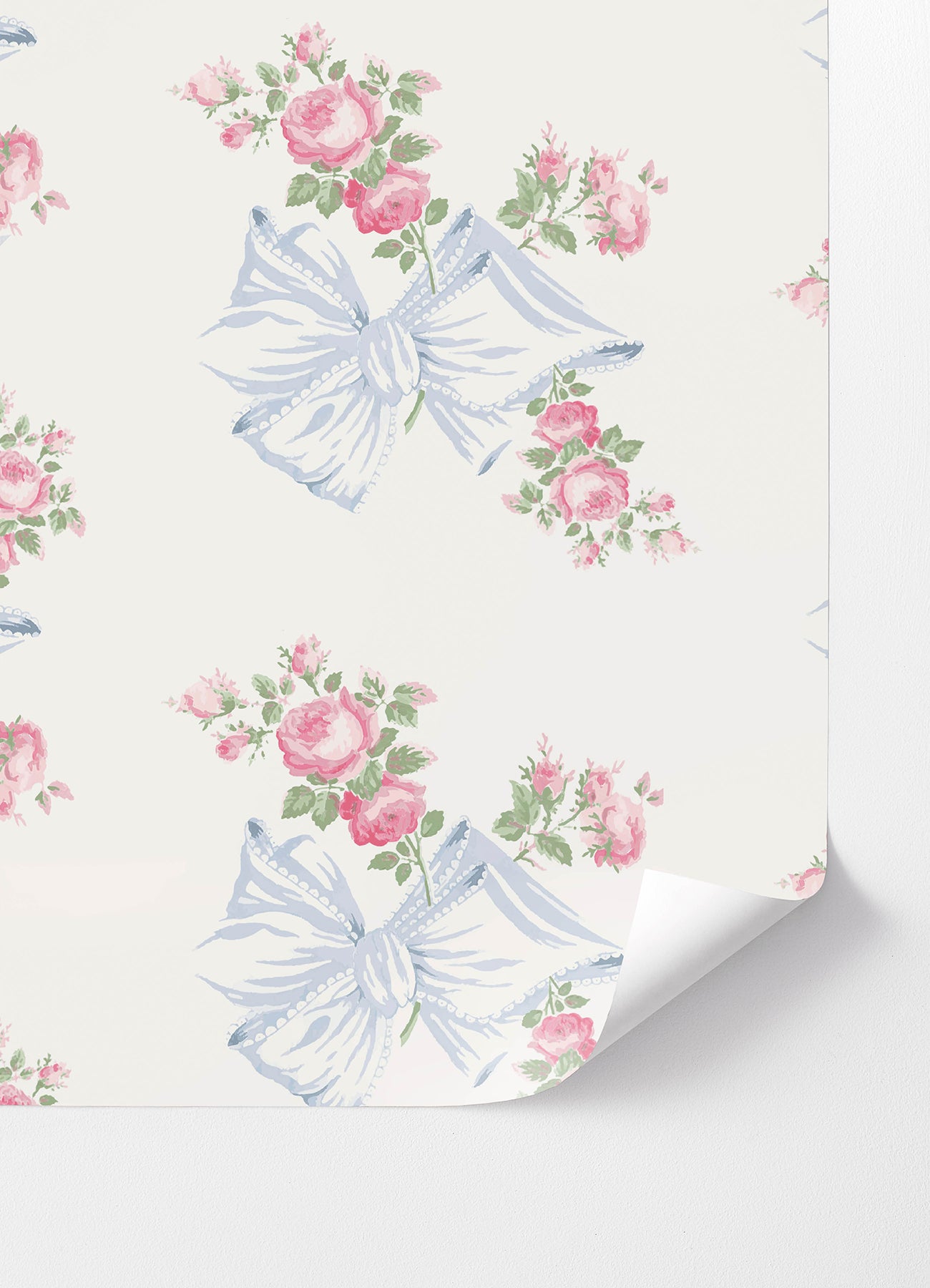 Rosa Beaux P&S Wallpaper - how to peel