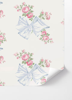 Rosa Beaux P&S Wallpaper - how to peel