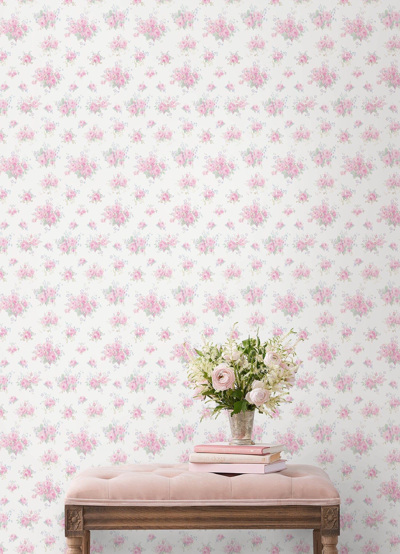 Pasadena Ikat P&S Wallpaper in a room setting