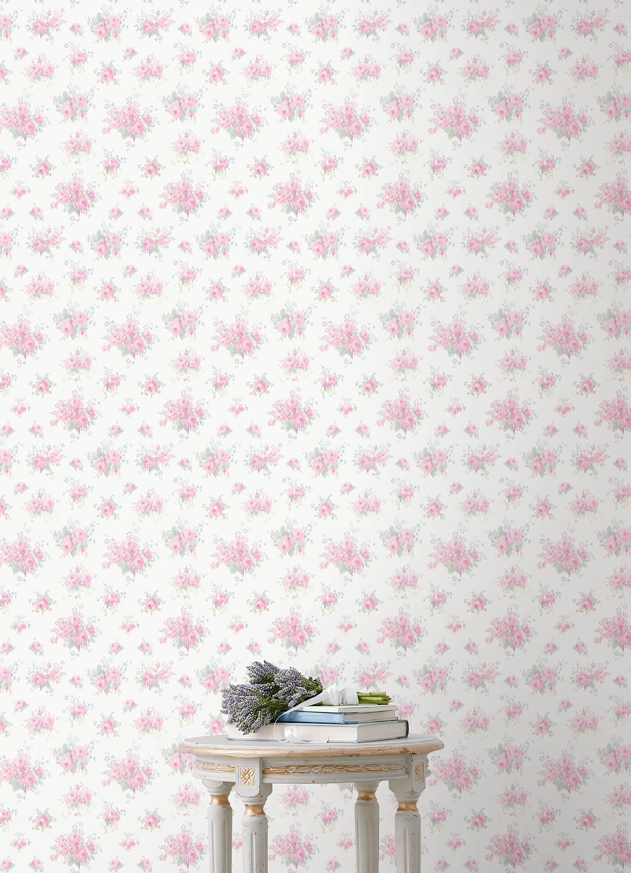 Pasadena Ikat P&S Wallpaper in a room setting