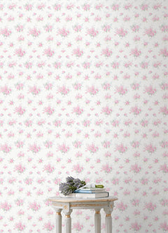 Pasadena Ikat P&S Wallpaper in a room setting