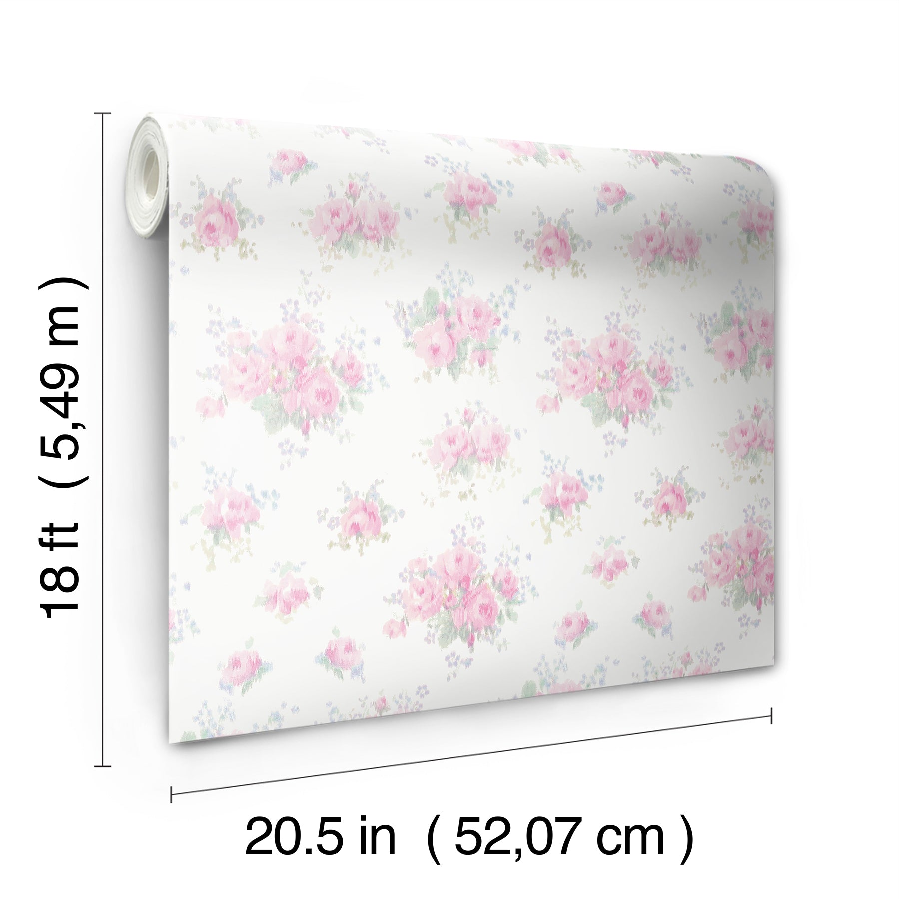 Pasadena Ikat P&S Wallpaper - dimensions
