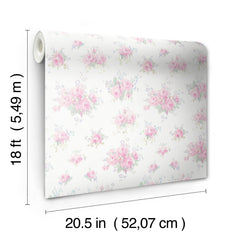 Pasadena Ikat P&S Wallpaper - dimensions