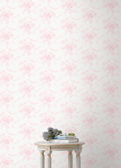 Champagne Harbor P&S Wallpaper in a room setting
