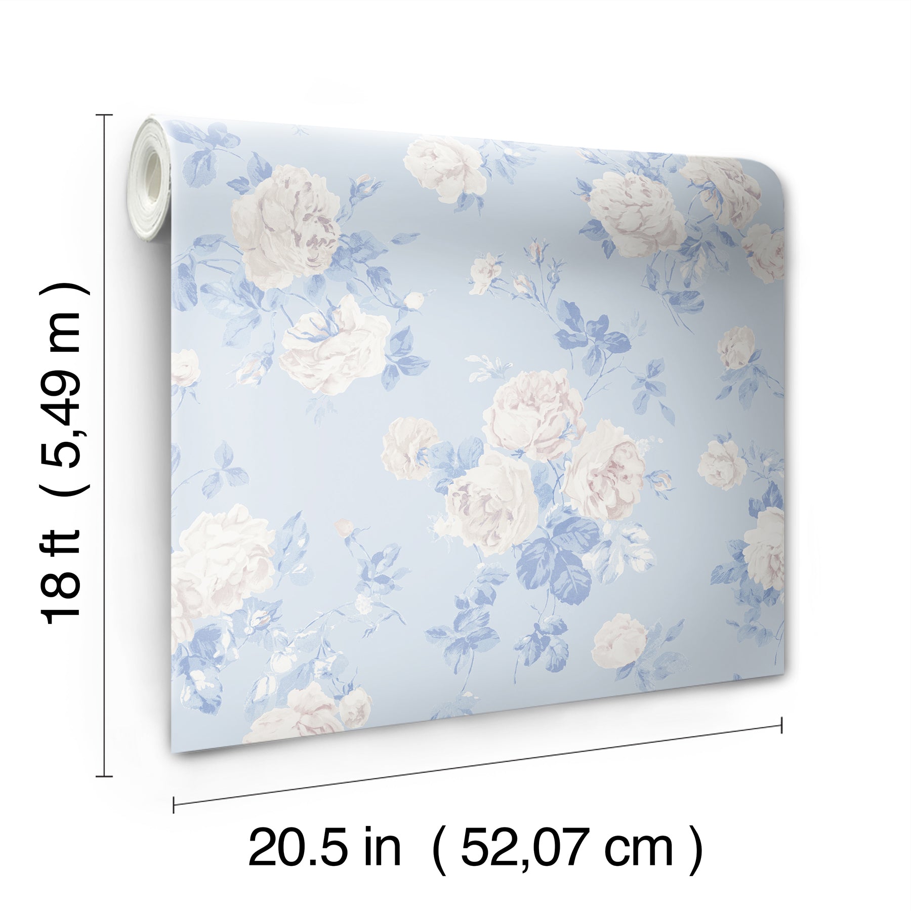 Everblooming Rosettes P&S Wallpaper - dimensions