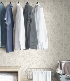 Sunburst P&S Wallpaper in a room setting