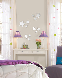 Stars Mirrors in a room setting