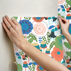 Dream Garden P&S Wallpaper - how to stick