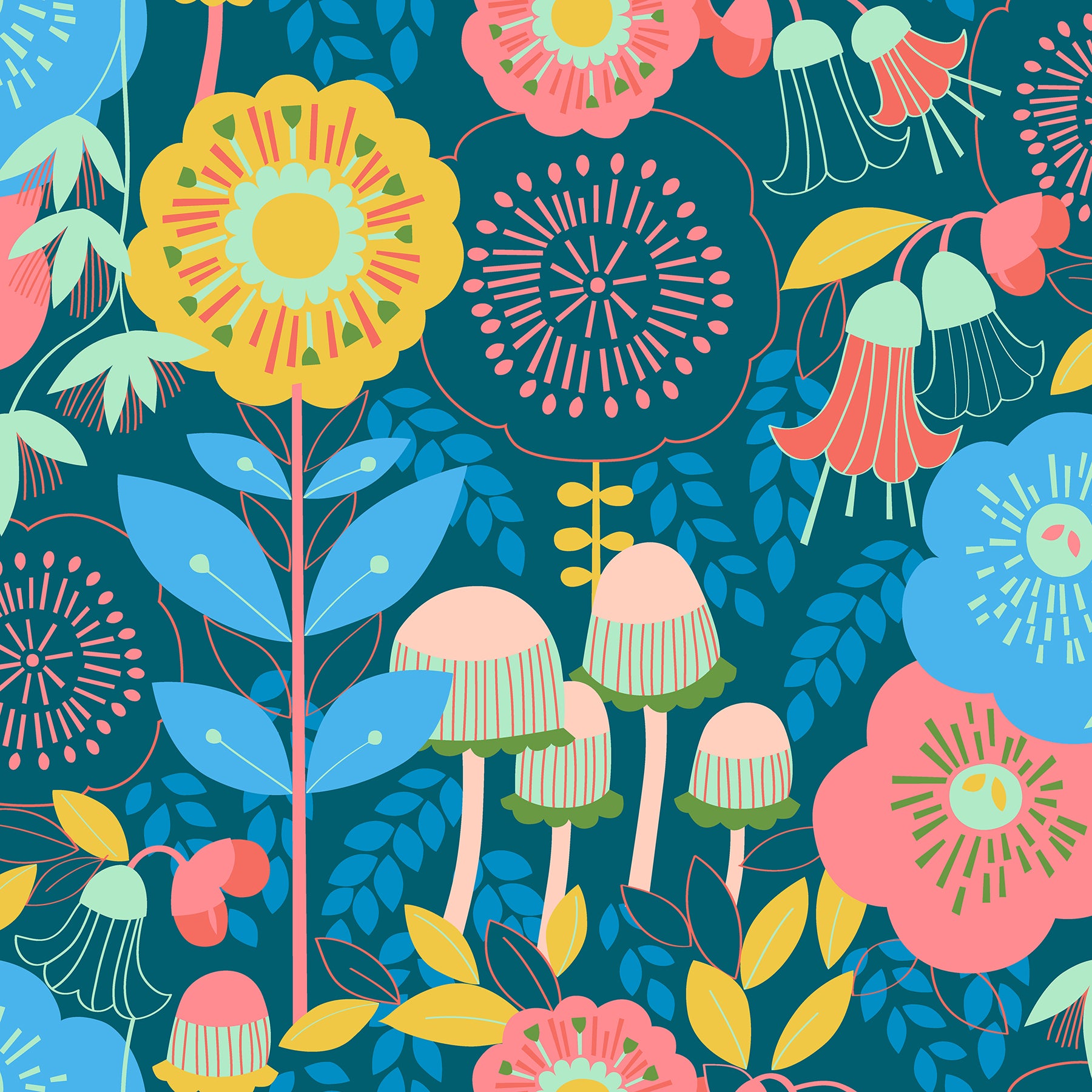 Dream Garden P&S Wallpaper by WallPops