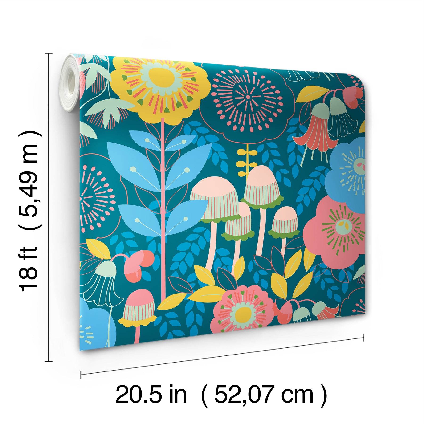 Dream Garden P&S Wallpaper - dimensions
