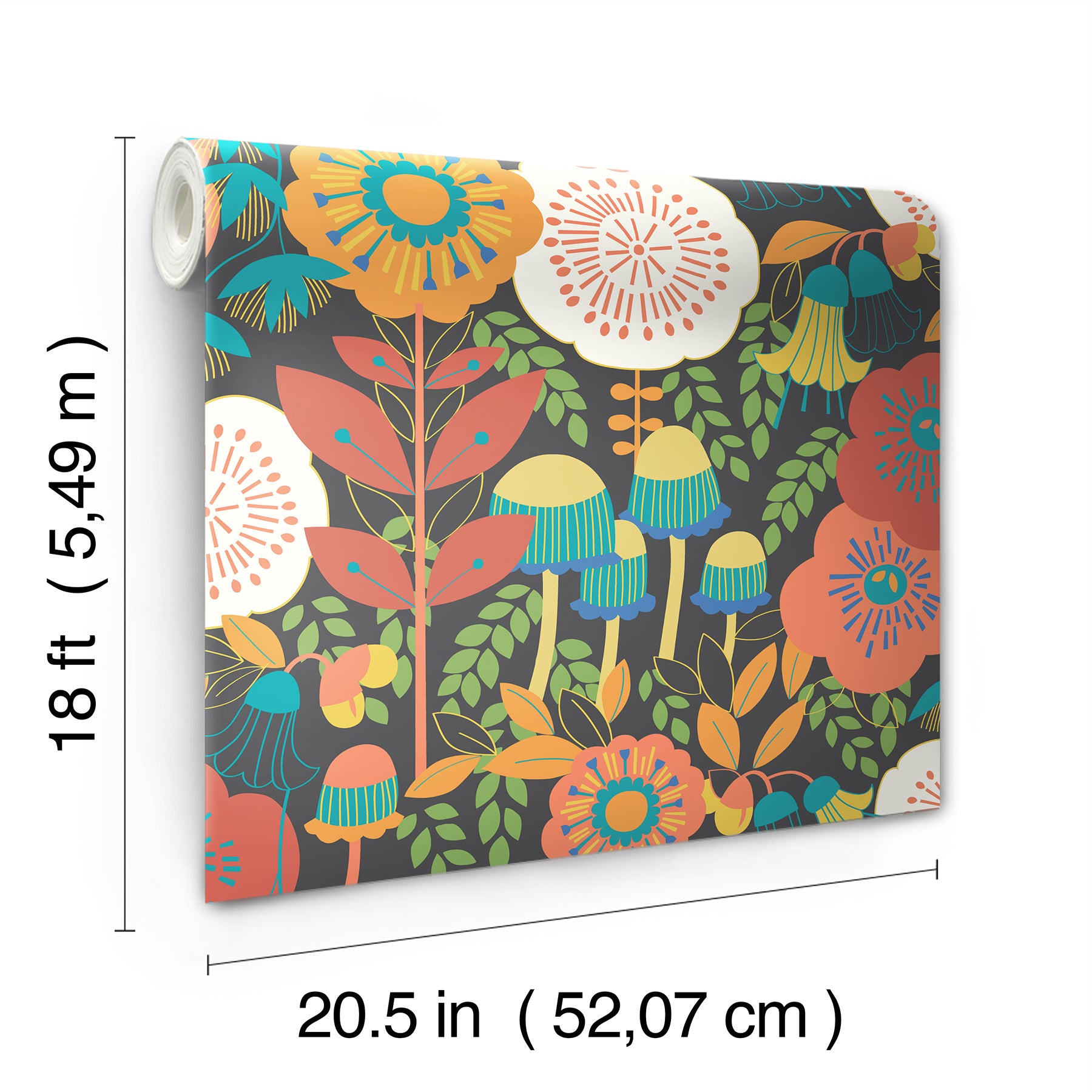 Dream Garden P&S Wallpaper - dimensions
