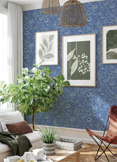 Jeani P&S Wallpaper in a room setting