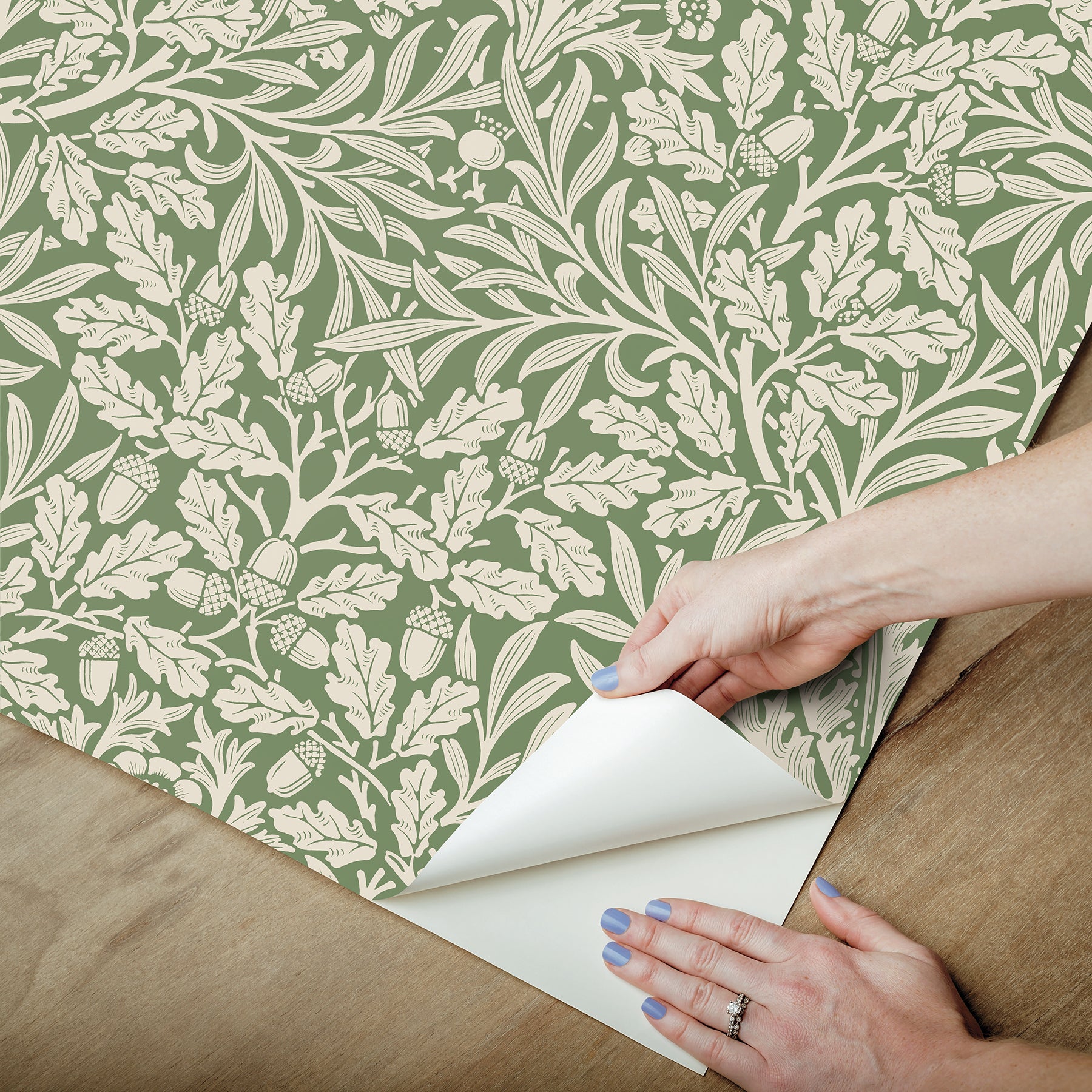 Acorn P&S Wallpaper - how to peel