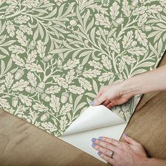 Acorn P&S Wallpaper - how to peel