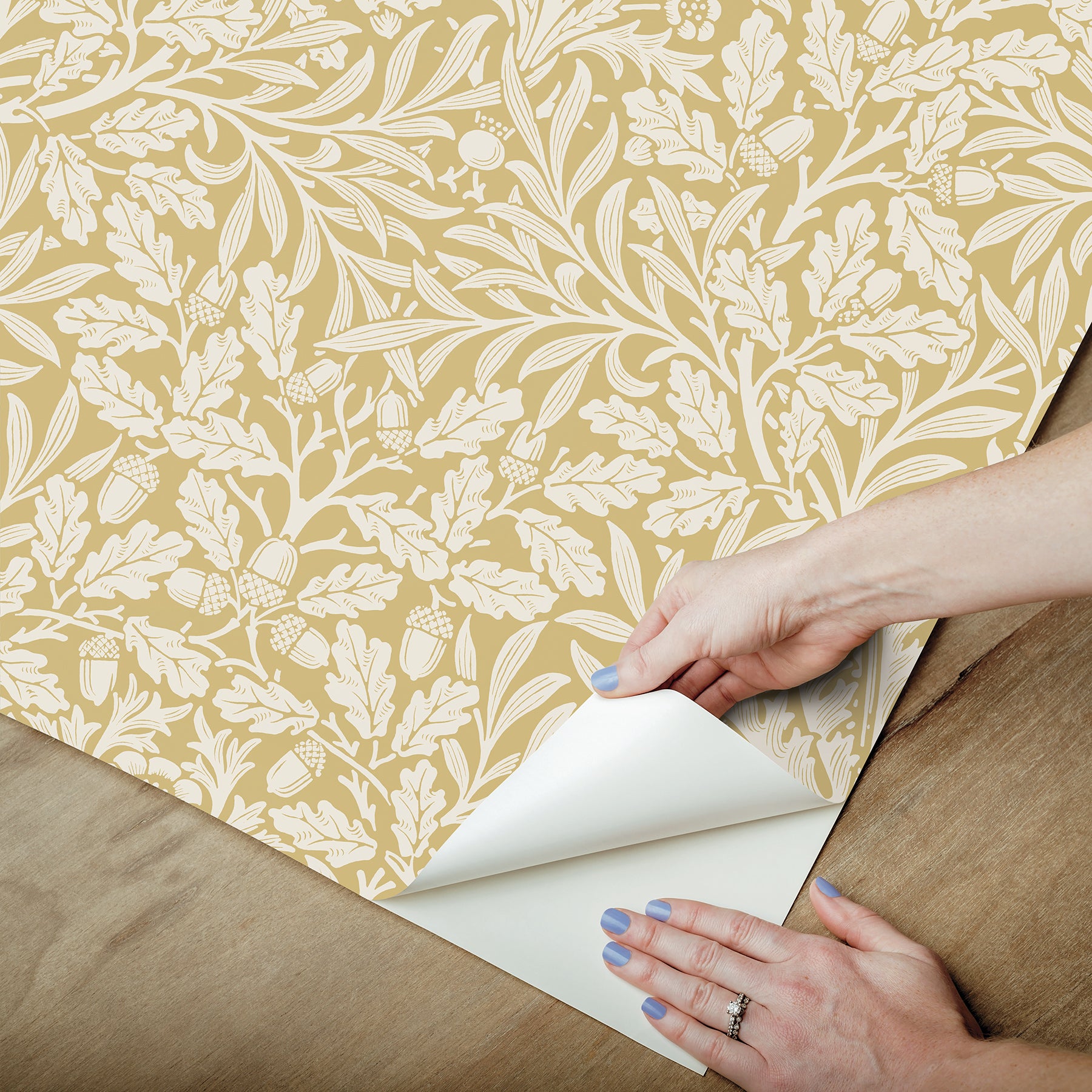 Acorn P&S Wallpaper - how to peel