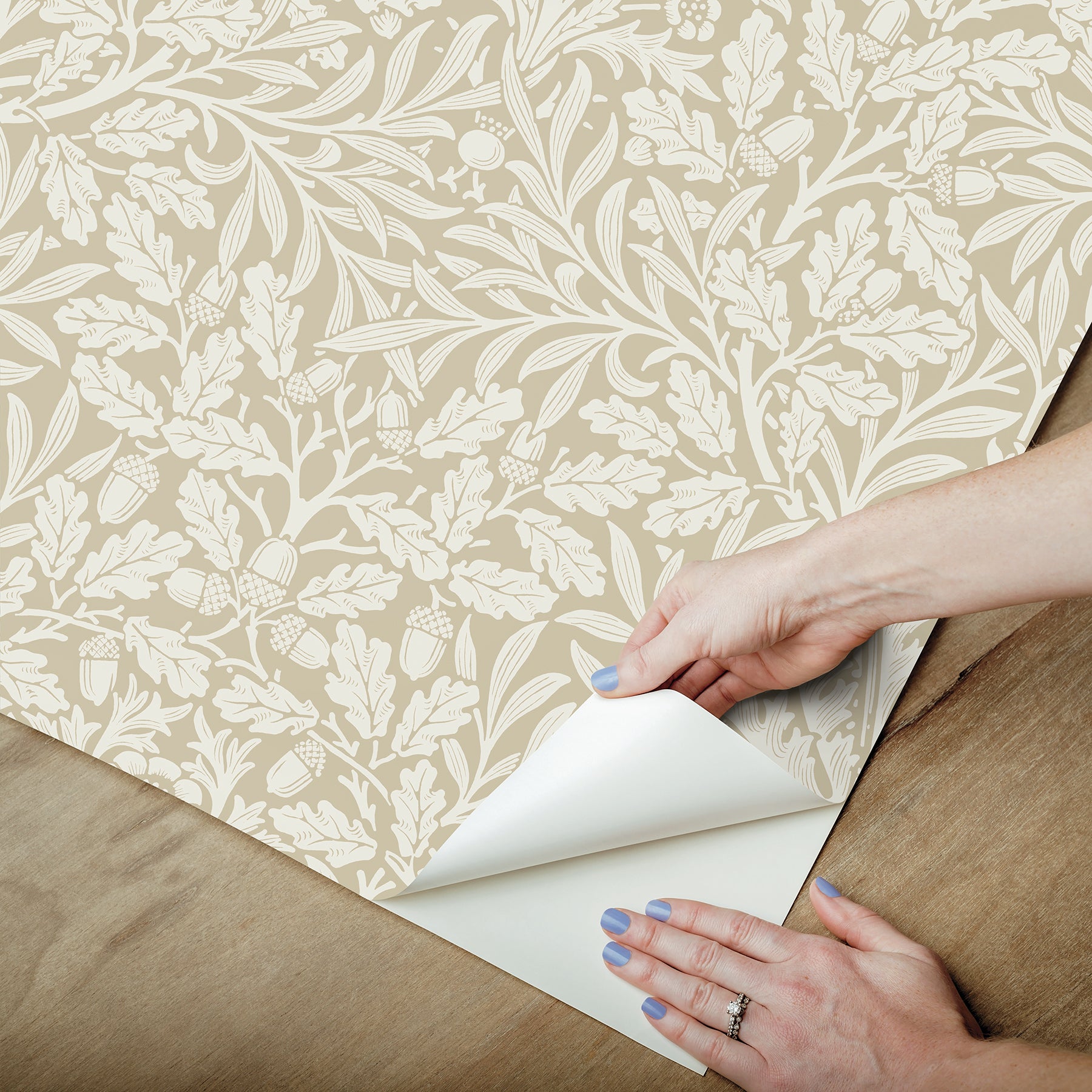 Acorn P&S Wallpaper - how to peel