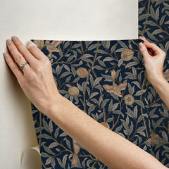 Bird and Pomegranate P&S Wallpaper - how to stick