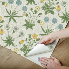Daisy P&S Wallpaper - how to peel