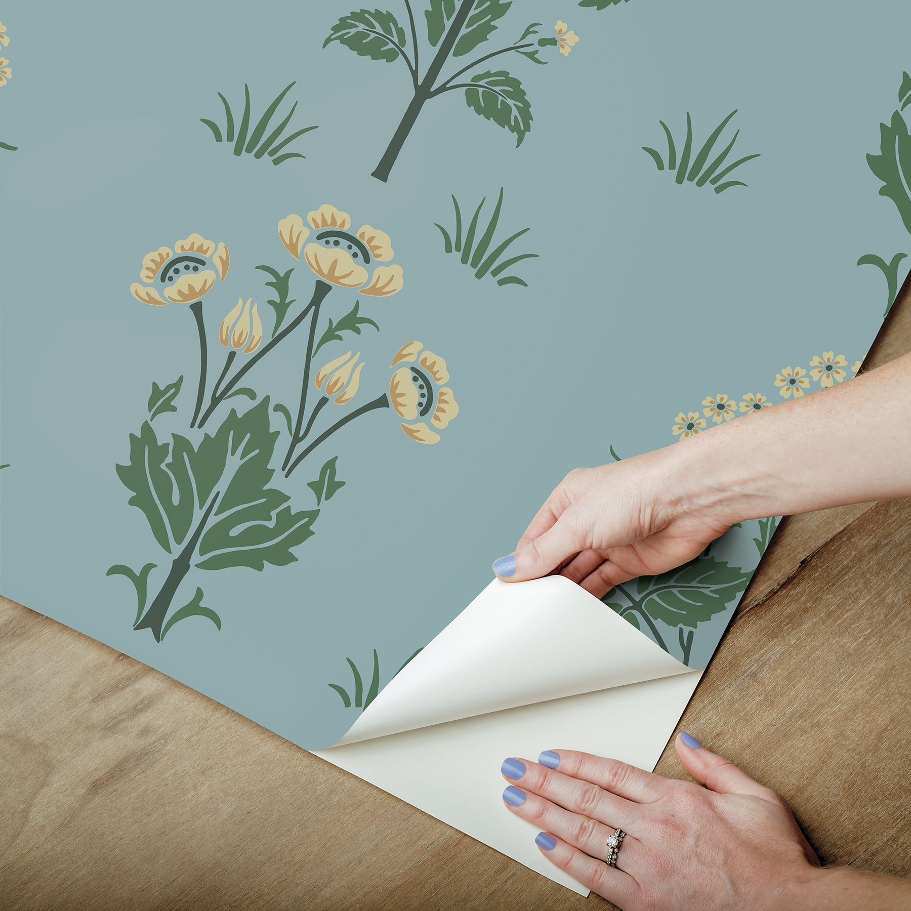 Meadow Sweet P&S Wallpaper - how to peel