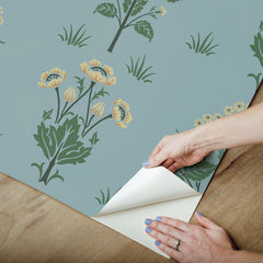 Meadow Sweet P&S Wallpaper - how to peel