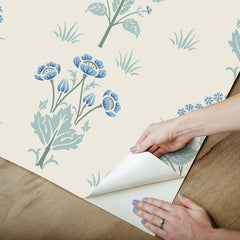 Meadow Sweet P&S Wallpaper - how to peel
