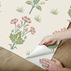 Meadow Sweet P&S Wallpaper - how to peel