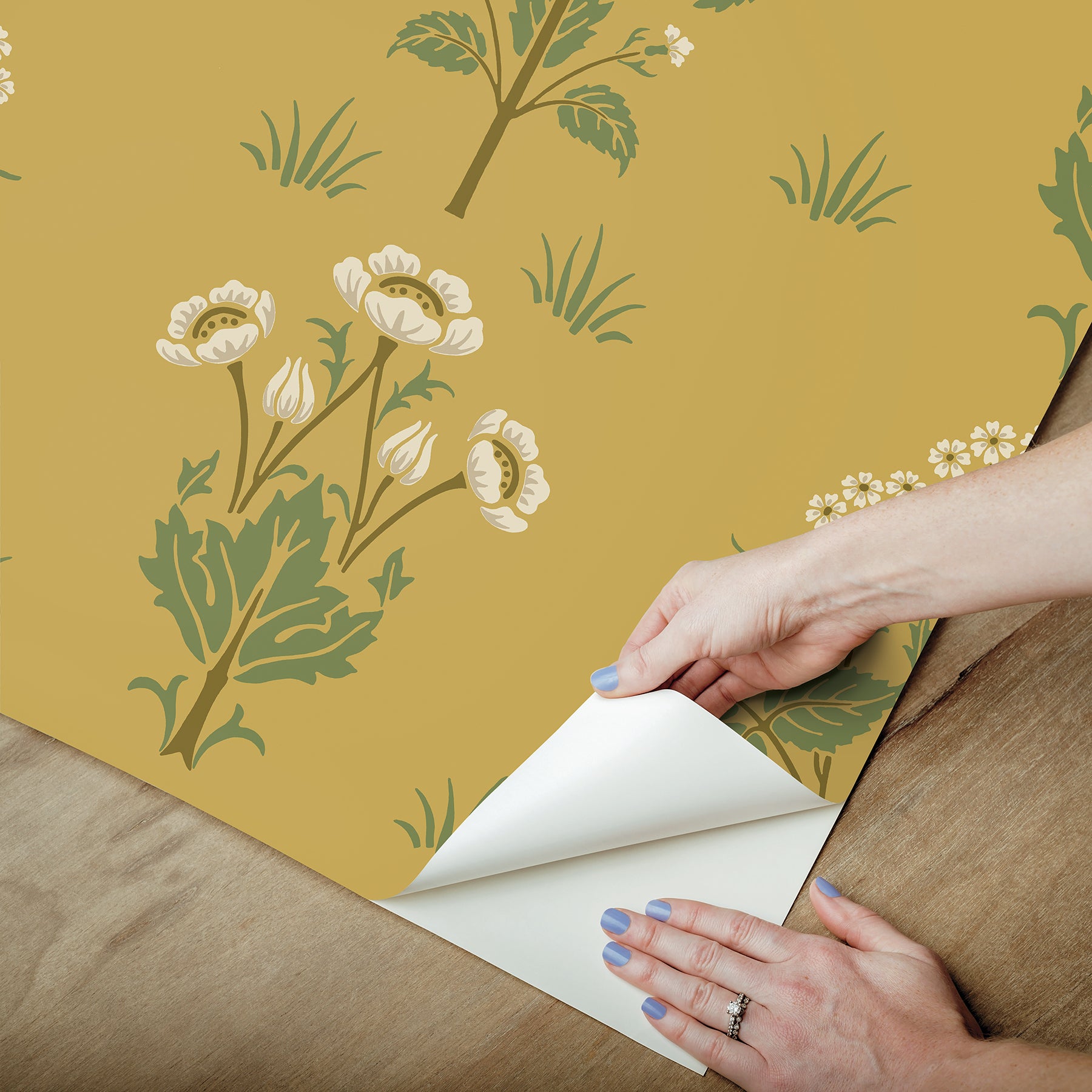 Meadow Sweet P&S Wallpaper - how to peel