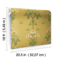 Meadow Sweet P&S Wallpaper - dimensions