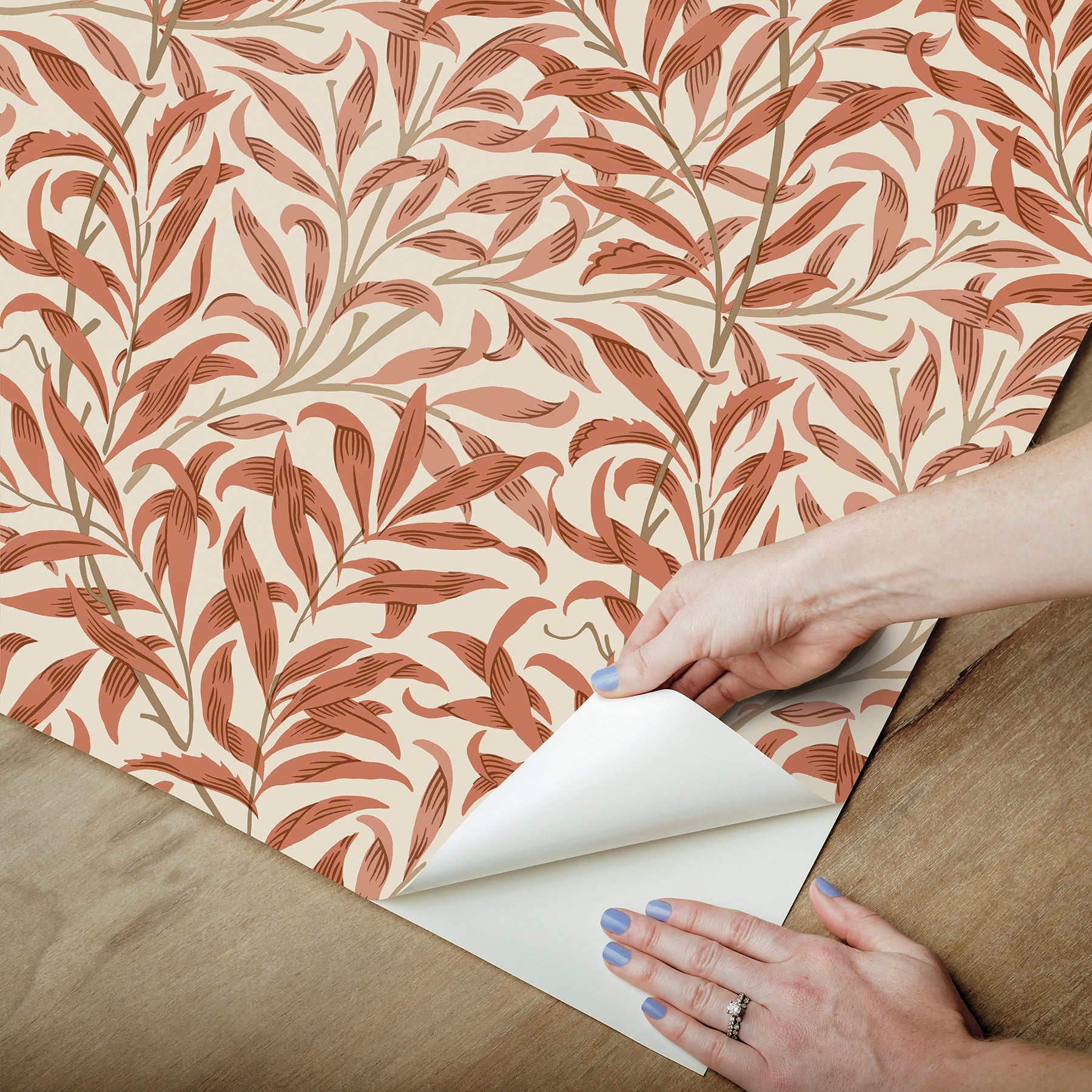 Willow Boughs P&S Wallpaper - how to peel