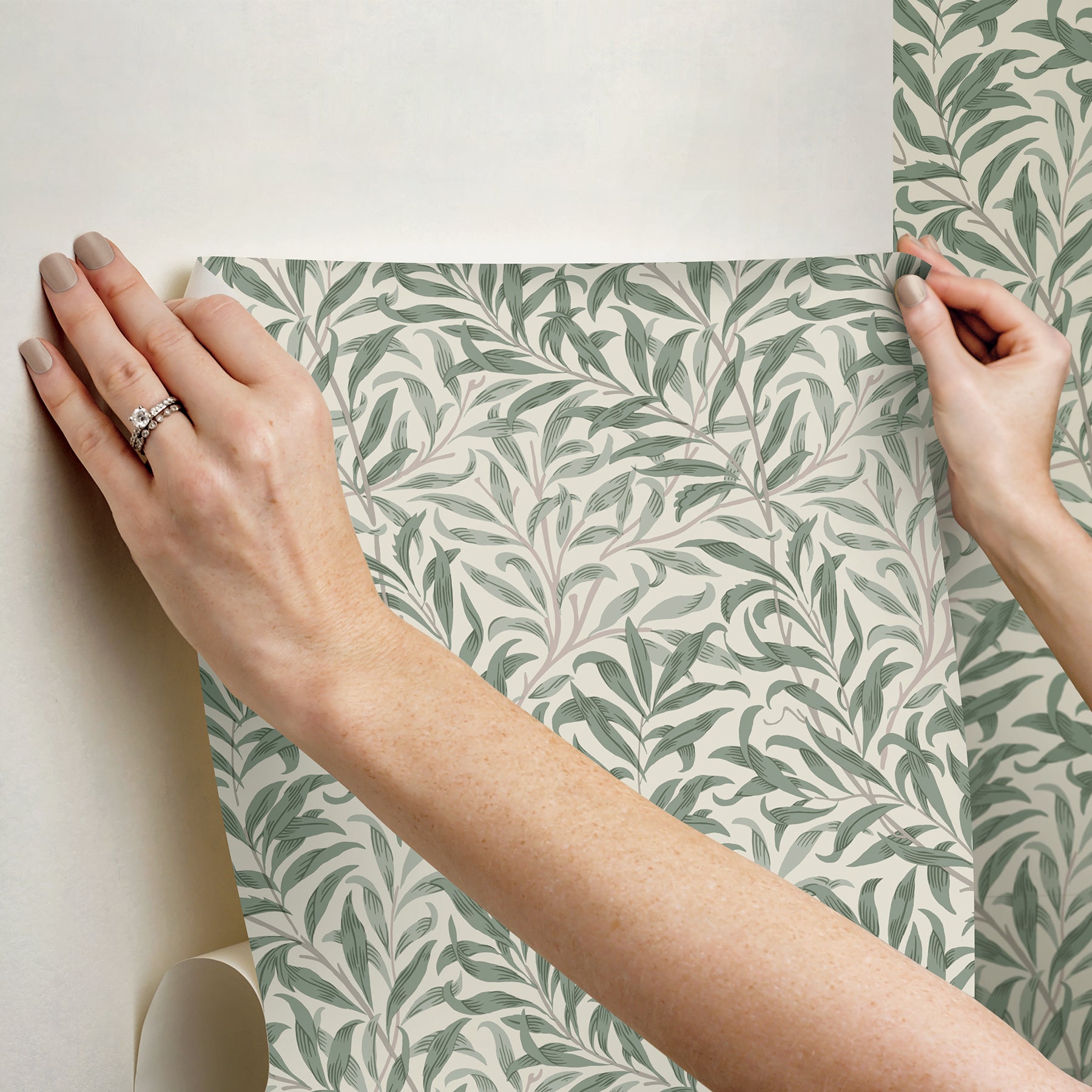 Willow Boughs P&S Wallpaper - how to stick