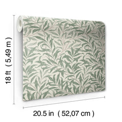 Willow Boughs P&S Wallpaper - dimensions