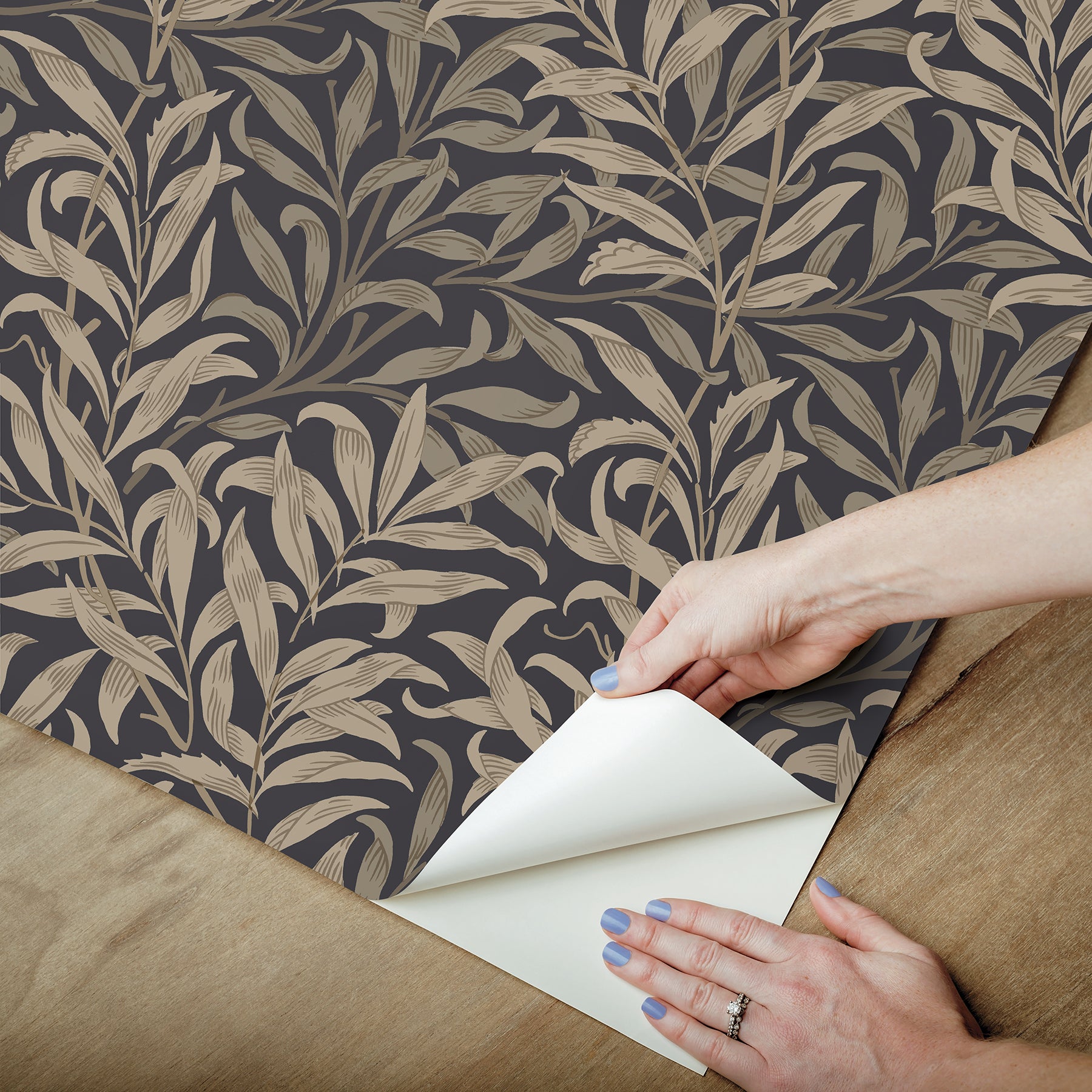 Willow Boughs P&S Wallpaper - how to peel