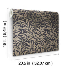 Willow Boughs P&S Wallpaper - dimensions