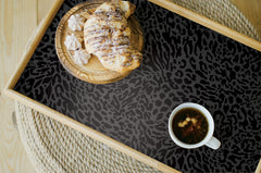 Amur Leopard Skin P&S Wallpaper in a room setting