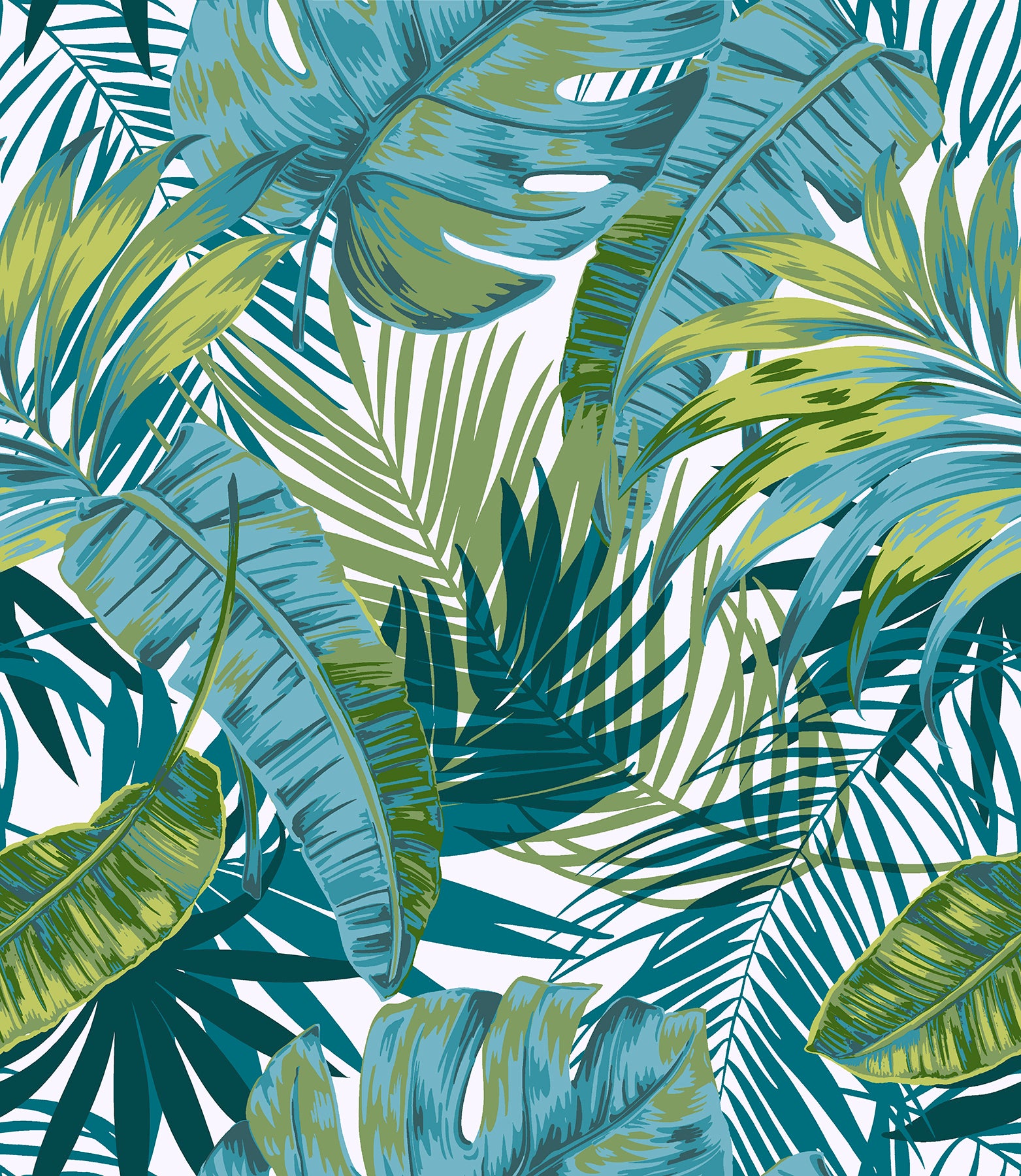 Bangalow Tropical Palm P&S Wallpaper by WallPops