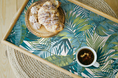 Bangalow Tropical Palm P&S Wallpaper in a room setting