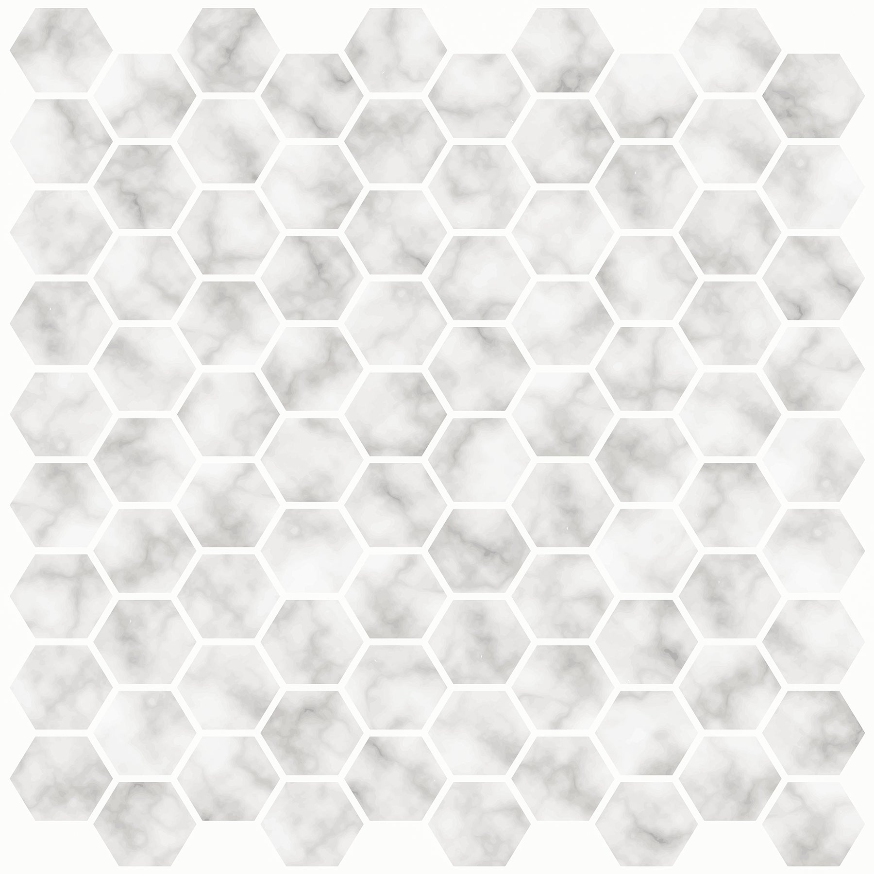 Hexagon Tiles by WallPops