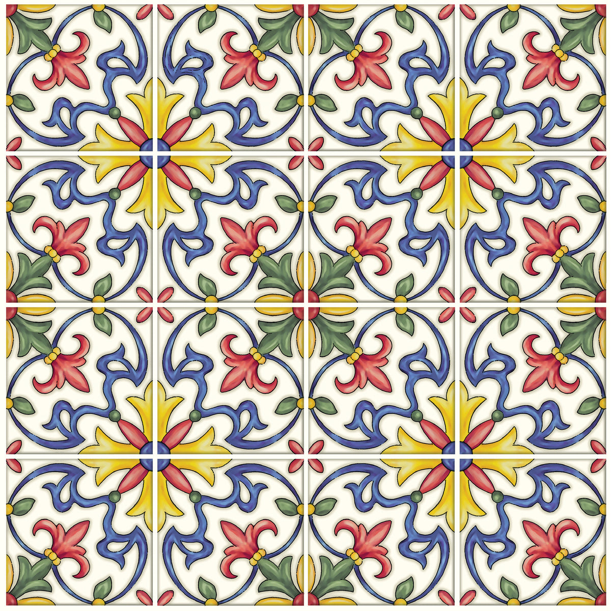 Tuscan Tiles by WallPops