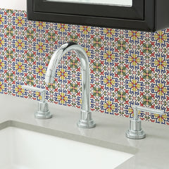 Tuscan Tiles in a room setting