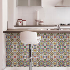 Tuscan Tiles in a room setting