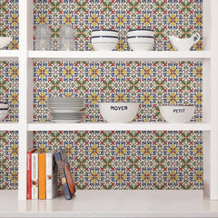 Tuscan Tiles in a room setting