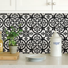 Avignon Tiles in a room setting